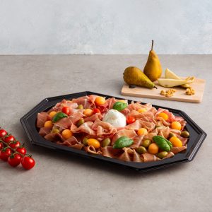 Pršut z mozzarello in melono za 5 oseb
